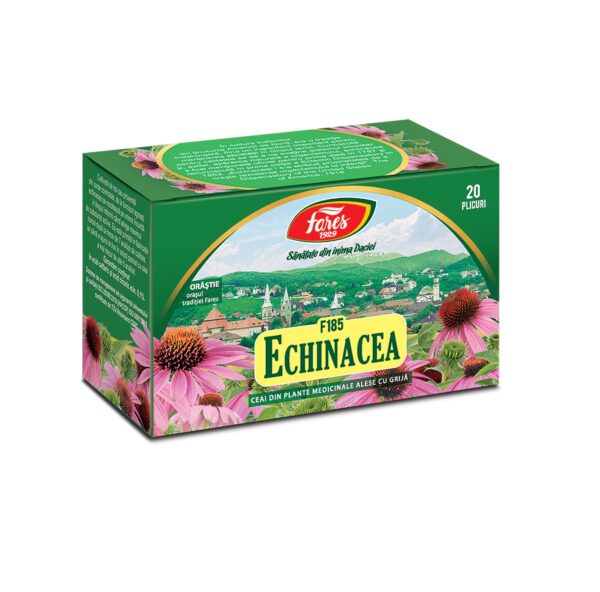 CS6 --- Ceai Musetel plic v18 TUV Ceai Echinacea F 185, 20 Plicuri, Fares