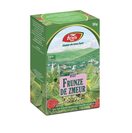 Ceai Frunze de Zmeur D 137, 50 g, Fares