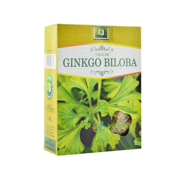 Ceai Ginkgo Biloba, 50g, Stef Mar