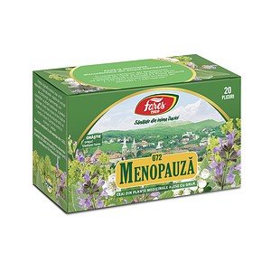 Ceai Menopauza, G72, 20 Plicuri, Fares