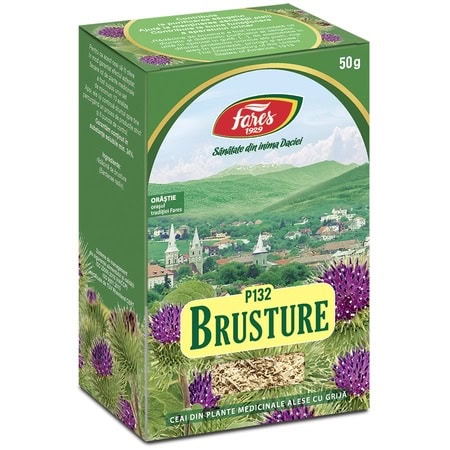 Ceai Radacina de Brusture P132, 50 g, Fares