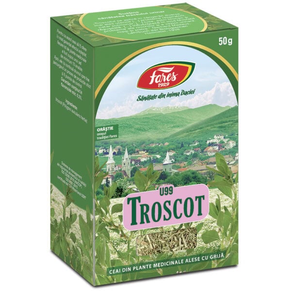 Ceai Troscot Iarba U 99, 50 g, Fares