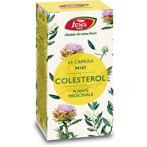 colesterol-m107-63-capsule-fares-o26857-farmacia-morpheus Colesterol M107, 63 Capsule, Fares