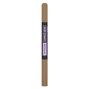 Creion Pentru Sprancene Nuanta 01 Dark Blond Express Brow Satin Duo, 2 g, Maybelline