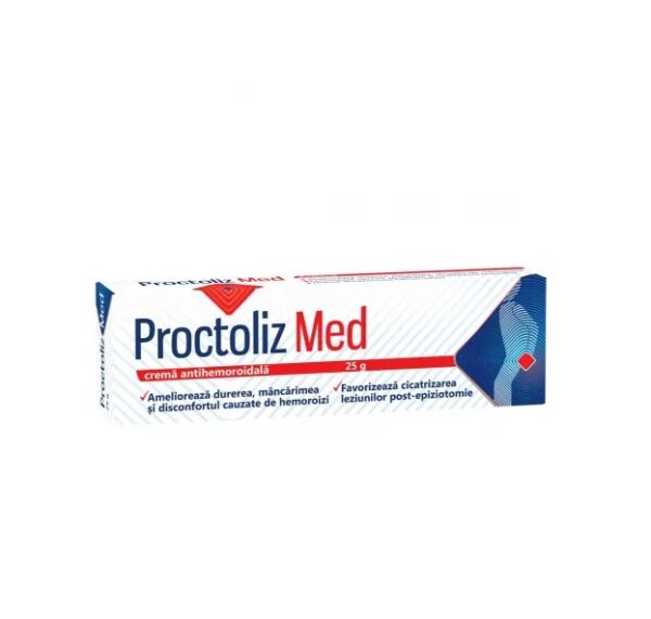 Crema Antihemoroidala Proctoliz Med, 25 g, Fiterman
