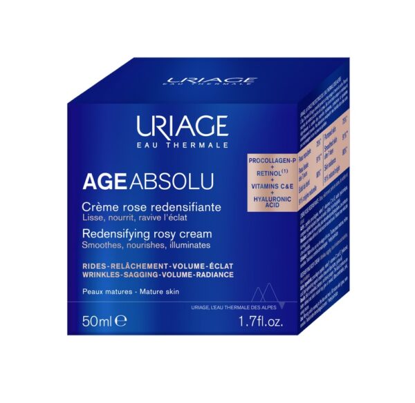 Crema Concentrata Anti Imbatranire Pro Colagen Age Absolu, 50 ml, Uriage