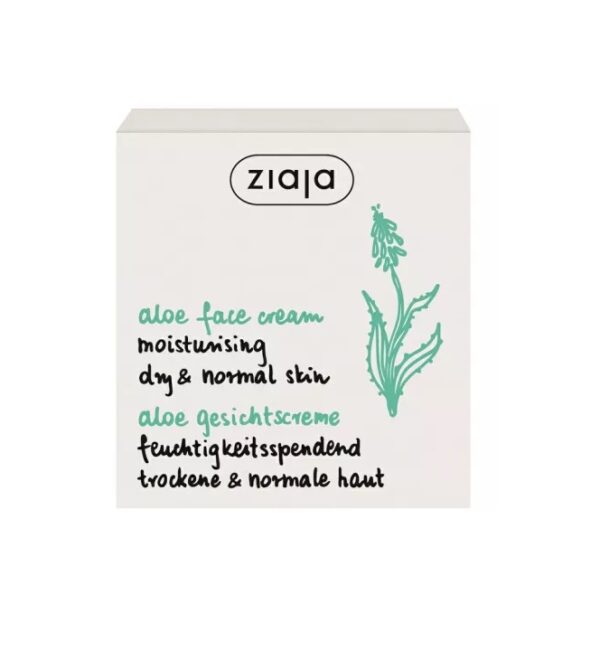 crema-intens-hidratanta-pentru-ten-uscat-cu-aloe-vera-50-ml-ziaja-O39220-farmacia-morpheus Crema Intens Hidratanta pentru Ten Uscat cu Aloe Vera, 50 ml, Ziaja