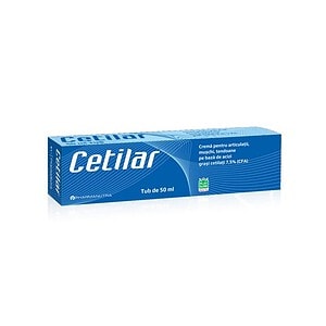 Crema pentru muschi, tendoane si articulatii Cetilar, 50 ml, Labormed