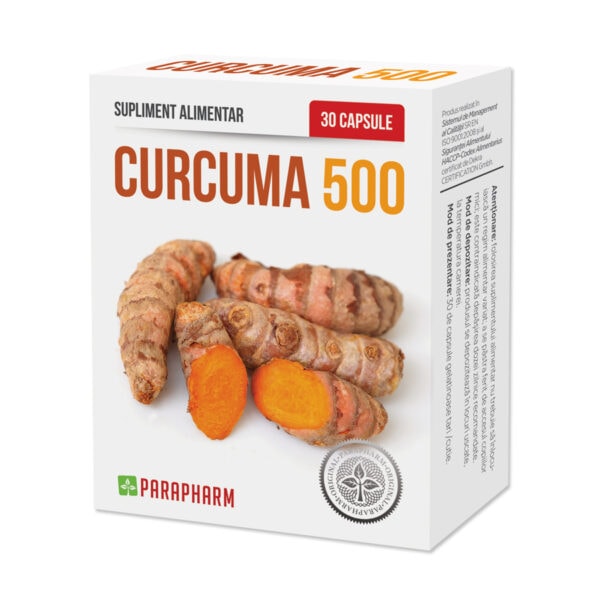 Curcuma 500, 30 Capsule, Parapharm Quantum