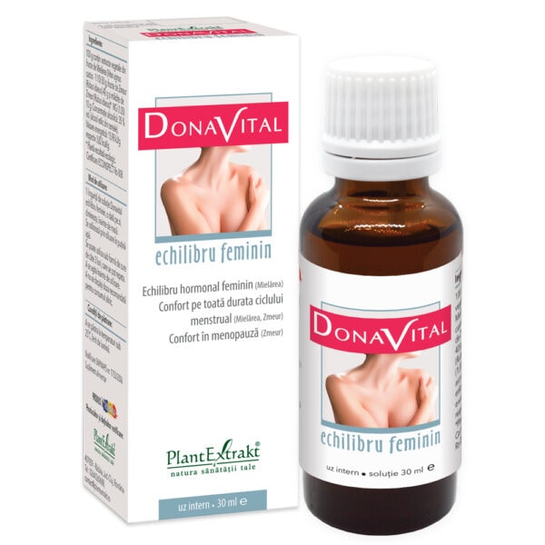 Donavital Echilibru Feminin, 30 ml, Plant Extrakt