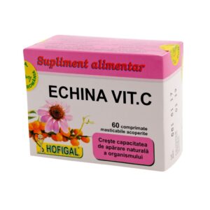 Echina Vitamina C, 60 Comprimate, Hofigal