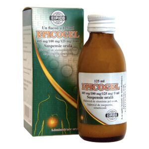 Epicogel, 05 mg/100 mg/125 mg/ 5 ml Suspensie Orală, 125 ml, Eipico Med