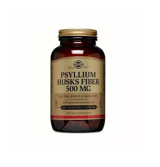 fibre-din-coji-de-psyllium-500mg-200-capsule-solgar-O39306-farmacia-morpheus Fibre din coji de psyllium, 500mg, 200 capsule, Solgar