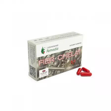 Fier Chelat, 20 Capsule, Remedia