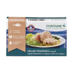 File de Ton Alb Natur, 120 g, Fontaine Biogama