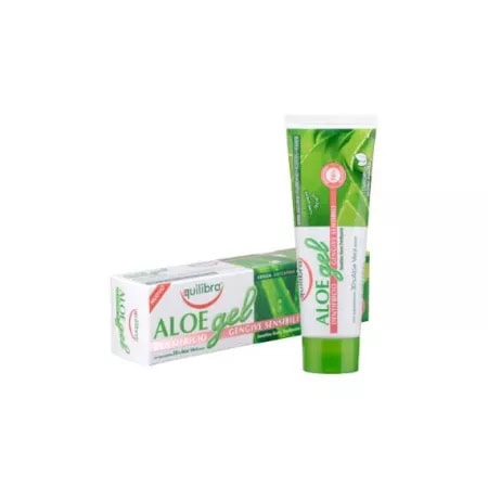 Gel de Dinti si Gingii Sensibile Aloe, 75 ml, Equilibra