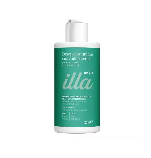 Gel Intim Antibacterian ph 3.5, 500 ml, Illa Care