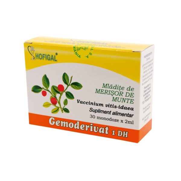 gemoderivat-mladite-de-merisor-de-munte-30-monodoze-hofigal-o27678-farmacia-morpheus Gemoderivat Mladite de Merisor de Munte, 30 Monodoze, Hofigal
