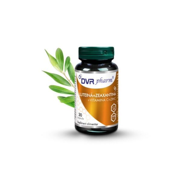 luteina-zeaxantina-vitamina-c-zinc-30-capsule-dvr-pharm-O39338-farmacia-morpheus Luteina + Zeaxantina + Vitamina C + Zinc, 30 capsule, DVR Pharm