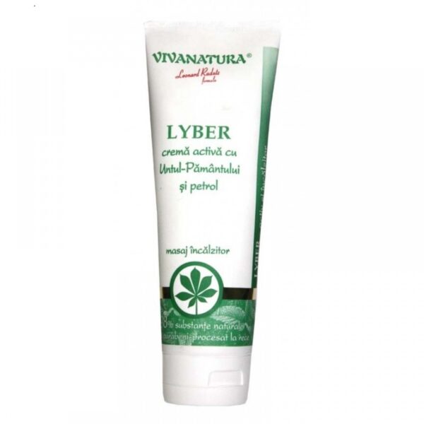 Lyber Crema Activa cu Untul-Pamantului si Petrol, 250 ml, Vivanatura
