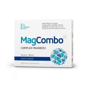 MagCombo Complex Magneziu 940 mg, 20 Capsule, Vitaslim