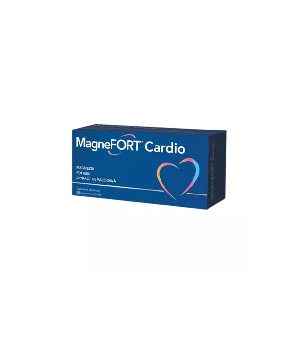 MagneFORT Cardio, 30 comprimate, Biofarm