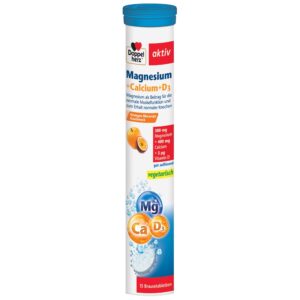 Magneziu + Calciu + D3, 15 Comprimate Efervescente, Doppelherz