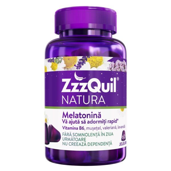 Melatonina, 60 Jeleuri, ZzzQuil Natura
