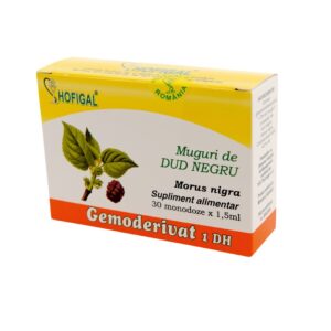 Muguri de Dud Negru Gemoderivat, 30 Monodoze, Hofigal