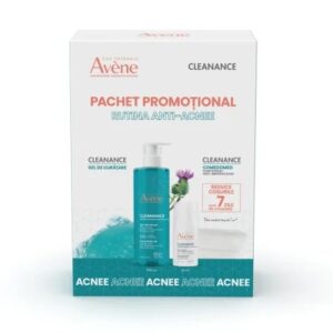 AVENE Pachet Concentrat Anti-Imperfectiuni Comedomed Cleanance, 30 ml+Gel de Curatare Cleanance, 400 ml