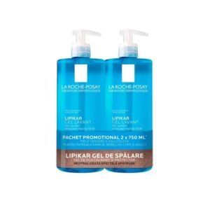 pachet-gel-de-dus-calmant-si-protector-lipikar-2-x-750ml-la-roche-posay-O39397-farmacia-morpheus Pachet Gel de dus calmant si protector Lipikar, 2 x 750ml, La Roche Posay