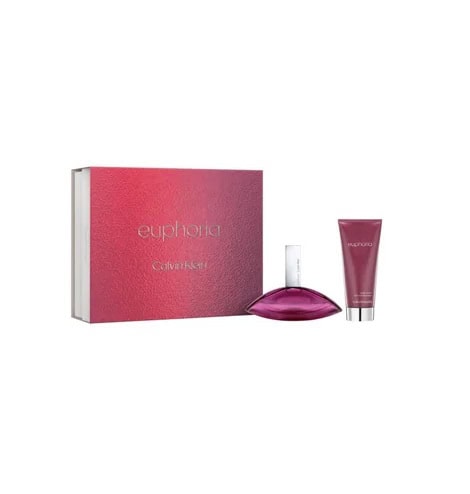 Pachet pentru Femei Euphoria Apa de Parfum 100ml + Lotiune de Corp 100ml, Calvin Klein