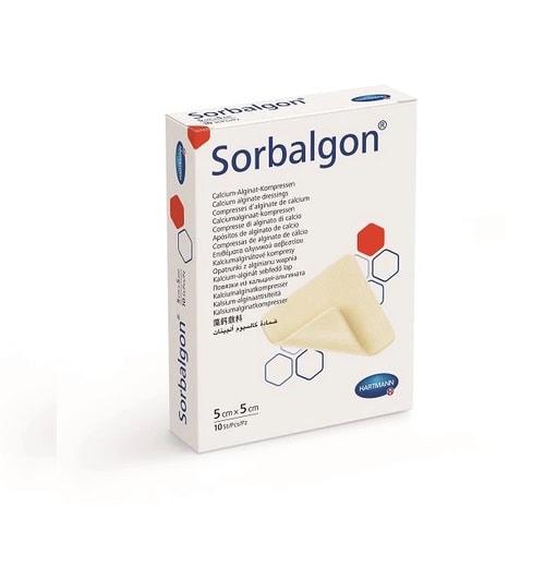 pansament-sorbalgon-5-x-5-cm-10-bucati-hartmann-X22849-farmacia-morpheus Pansament Sorbalgon, 5 x 5 cm, 10 bucati, Hartmann