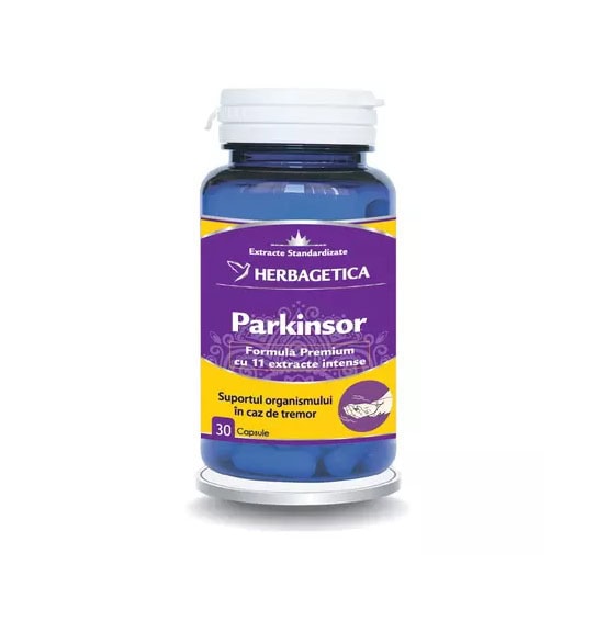 Parkinsor, 30 capsule, Herbagetica