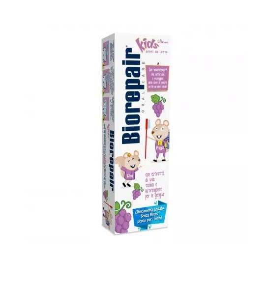 Pasta de Dinti pentru Copii cu Extract de Strugure 0-6 Ani, 50 ml, Biorepair