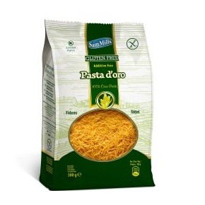 Paste Fara Gluten Fidea din Porumb 500 g, Pasta d’oro