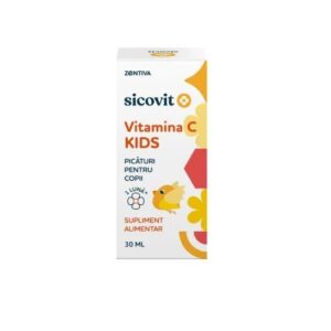 Picaturi Vitamina C Kids Sicovit, 30 ml, Zentiva