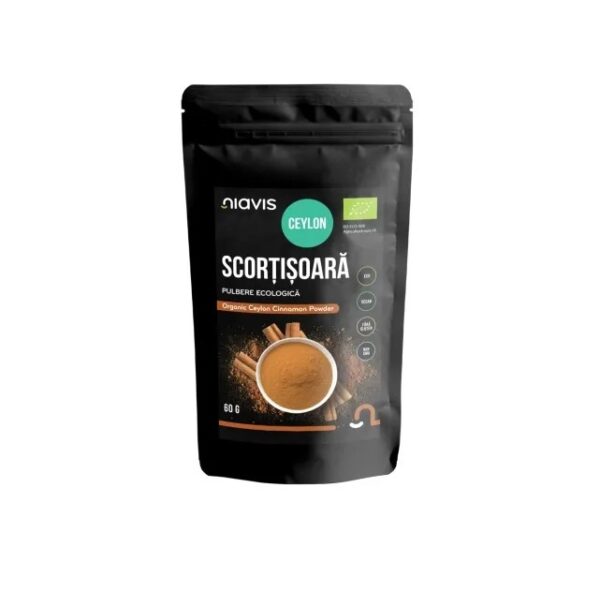 Pudra Bio Scortisoara Ceylon, 60 g, Niavis