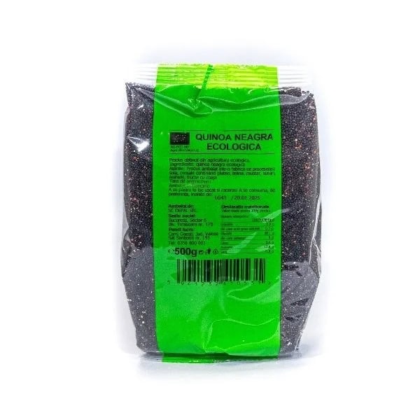 Quinoa Neagra Bio 500 g, Driedfruits