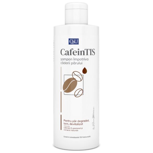 Sampon Impotriva Caderii Parului CafeinTis Q4U, 250 ml, Tis Farmaceutic