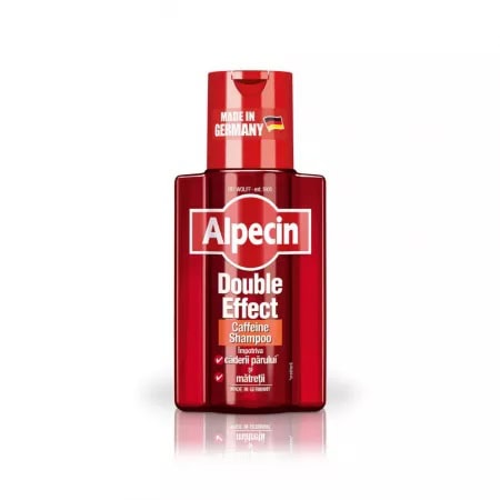 Sampon impotriva matretii si caderii parului, dublu efect, 200 ml, Alpecin