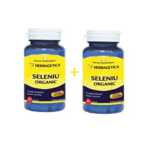 Seleniu Organic 60+60 Capsule, Herbagetica