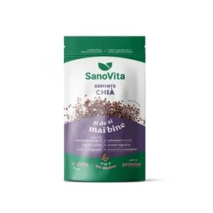 Seminte de Chia, 200g, SanoVita