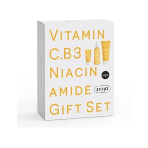 Set Crema de Zi Vitamin C.B3 Niacinamide, 50ml + Lotiune Tonica, 190ml + Balsam Corp, 200ml, Ziaja