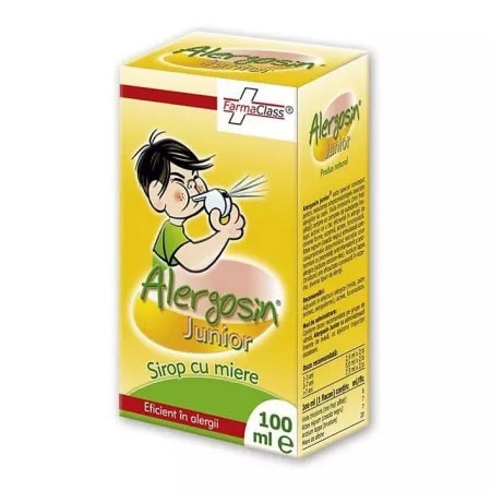 sirop-cu-miere-alergosin-junior-100-ml-farmaclass-O27854-farmacia-morpheus Sirop cu Miere Alergosin Junior, 100 ml, FarmaClass
