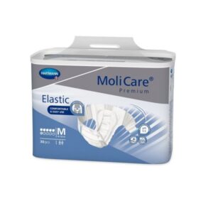 Slip Pentru Incontinenta MoliCare Premium Elastic 6 PIC Marime M, 30 Bucati, Hartmann