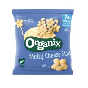 Snack Bio din Porumb Dulce cu Branza, 7 luni+, 20 g, Organix