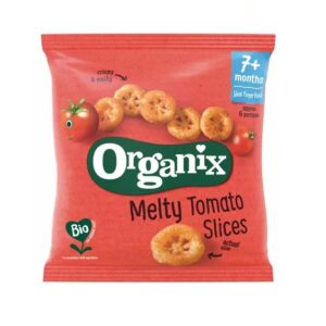Snack Bio din Porumb Dulce cu Rosii si Morcovi, 7 Luni+, 20 g, Organix