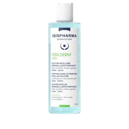 Solutie Micelara Purifianta Teen Derm Aqua, 250 ml, IsisPharma