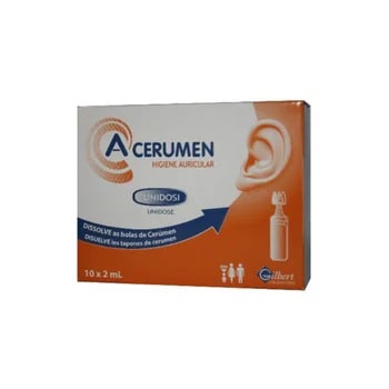 Solutie pentru Igiena Urechi, 10x2 ml, A-Cerumen